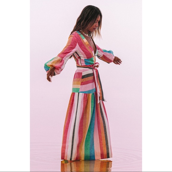 billabong rainbow gate maxi dress